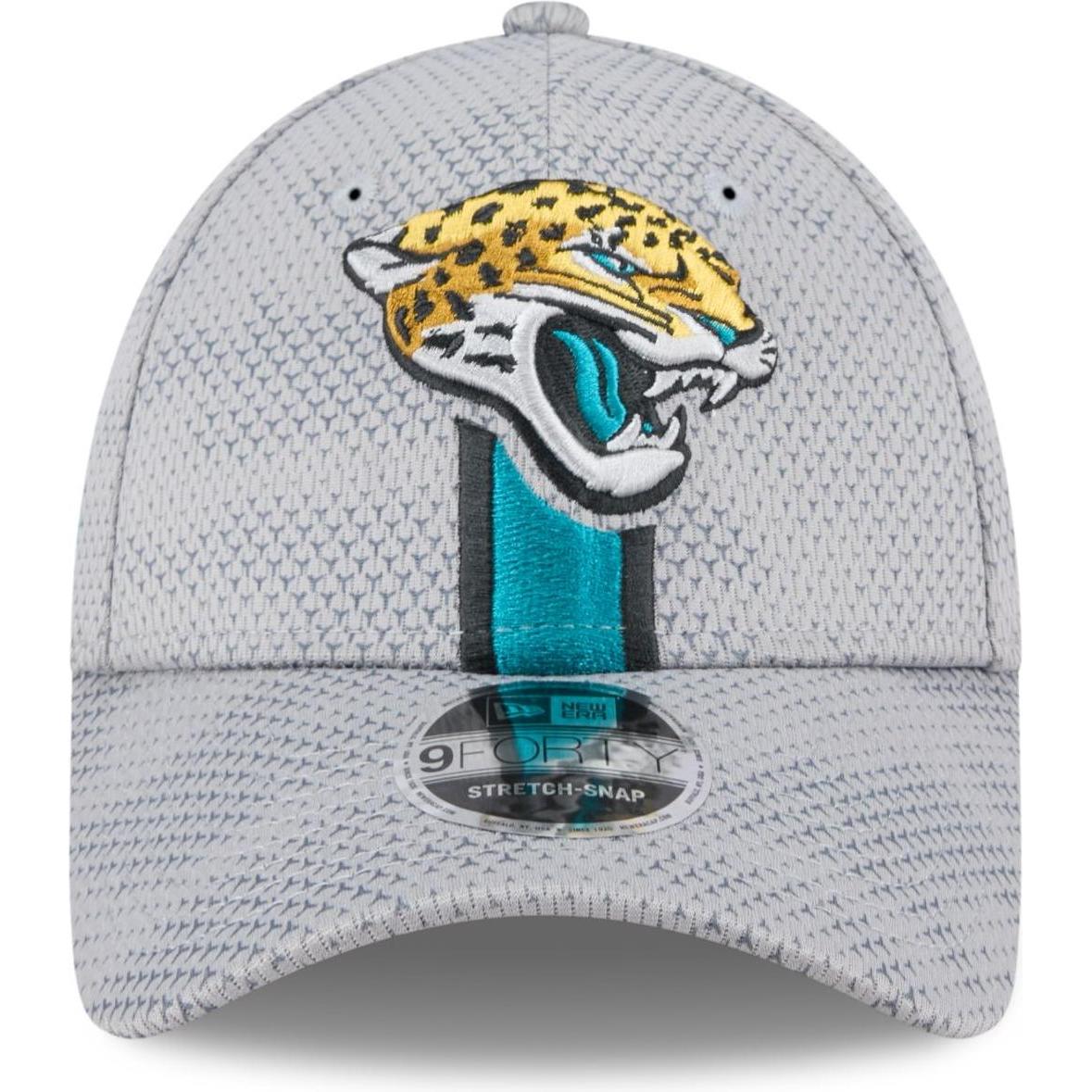 Thumbnail - New Era, Herren, Cap, 9Forty Stretch Cap SIDELINE Jacksonville Jaguars gre, Grau, (One Size)