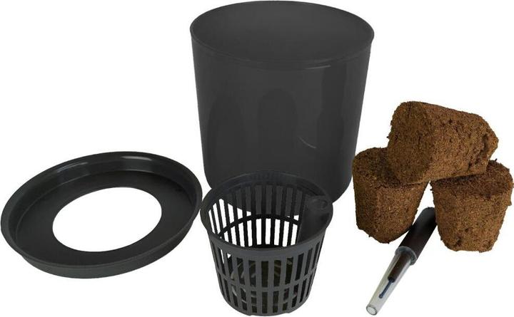 Produktbild Siena Garden Hydroponik-Starter-Kit anthrazit