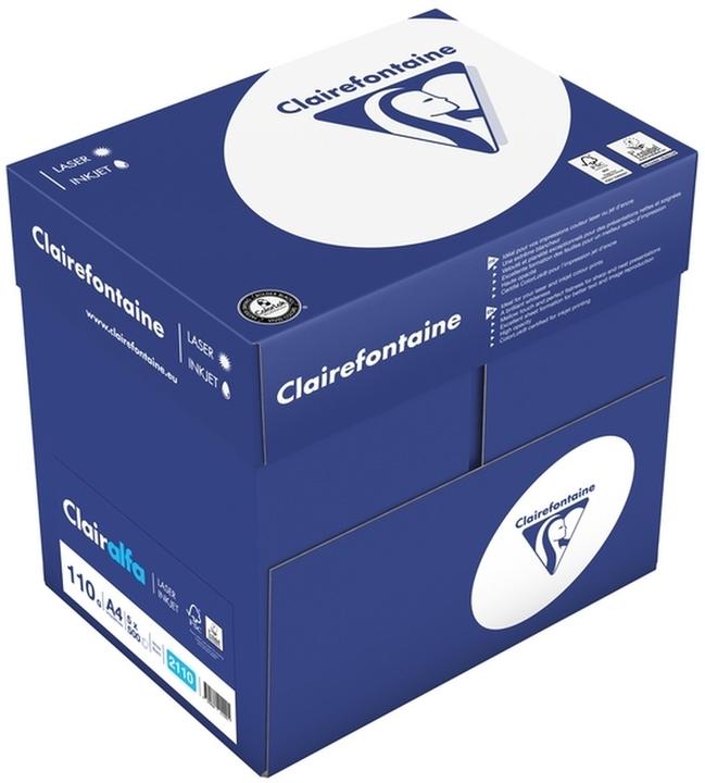 Produktbild Clairefontaine Box A4 Kopierpapier 110 Gramm Clairalfa (A4, 2000 Blätter, 110 g/m²)