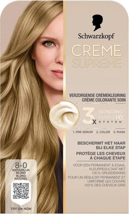 8-0 Naturblond