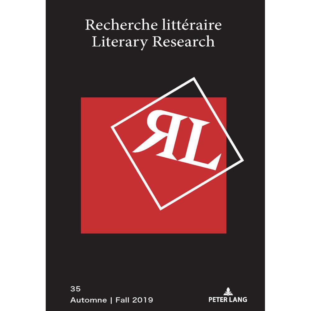 Recherche littéraire / Literary Research, Fachbücher