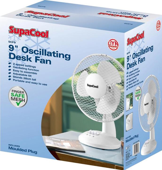 Image du produit SupaTool Ventilateur de bureau Oscillant