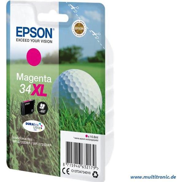 Thumbnail - Epson, Druckerpatrone, 34XL DuraBrite Ultra (M)