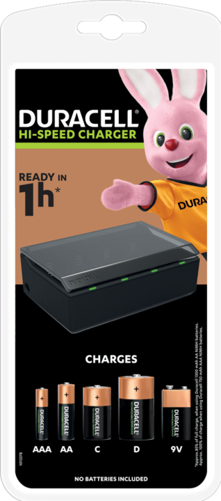 Produktbild Duracell Multi Charger (1 Stk., C, D, AA, AAA, Ladegerät ohne Akku)
