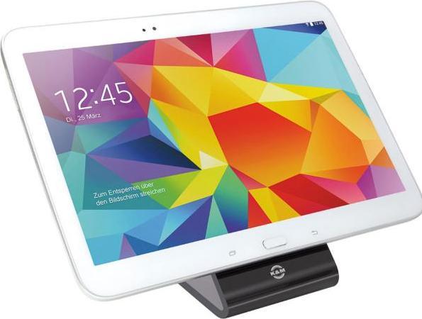Produktbild K&M 19855 Tablet-Ständer mit Verlängerungskabel