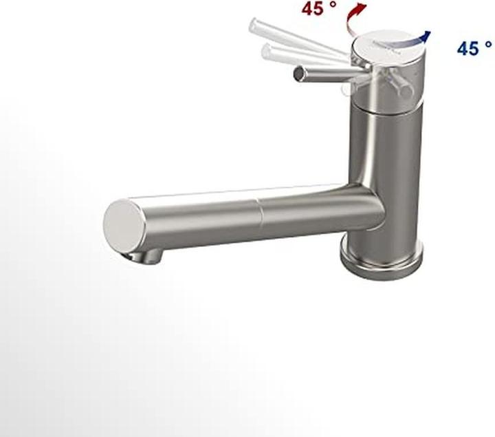 Actual product image Villeroy & Boch V&B Einhand-Spültischbatterie COMO ND ES ND Edelstahl