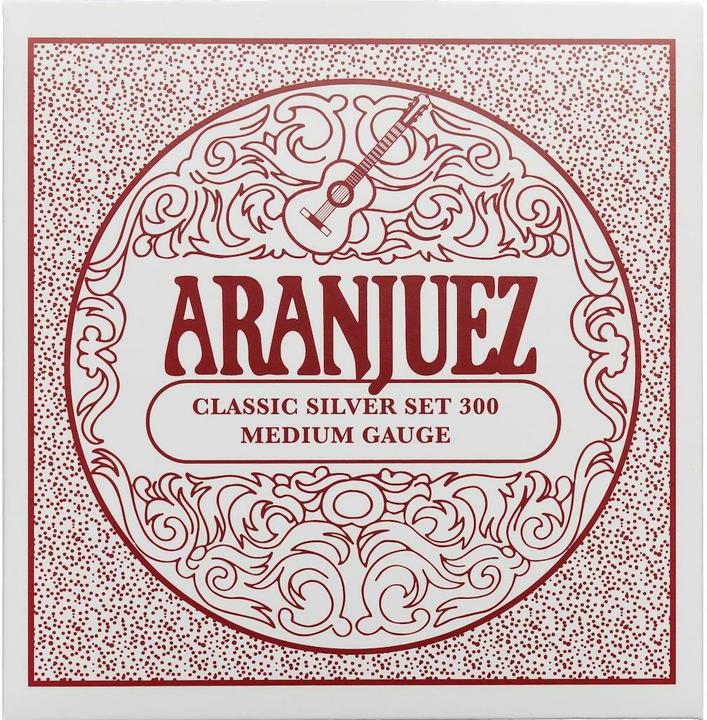 Aranjuez Classic Silver 300 Medium Tension (6 x, Gitarre, 0.03")