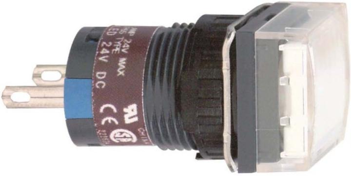 Produktbild Schneider Electric Kontrollleuchte 24Vdc weiß quadratisch