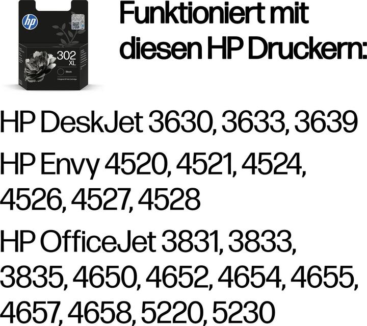 Produktbild HP 302xl (BK)