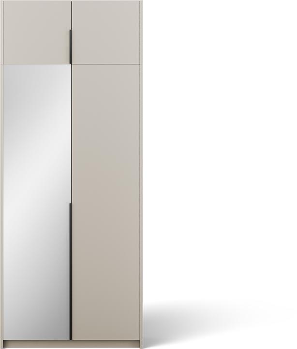Produktbild ADRK Furniture Alera II mit Aufsatz – Drehtürenschrank (100 x 58 x 250 cm)