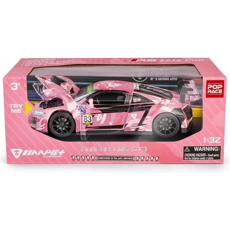 Daff Model RMZ Hobby 1:32 AudiR8 2015 pink H-113 81130