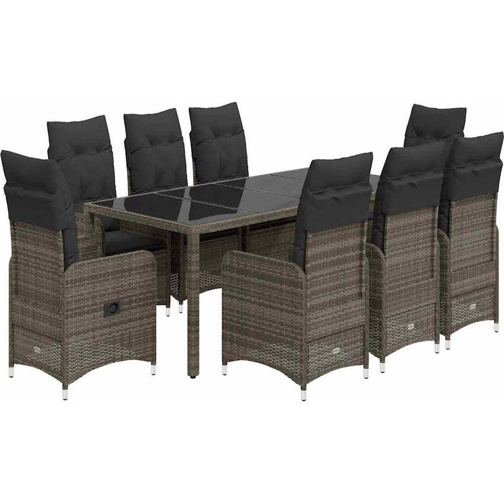 VidaXL, Gartentisch + Balkontisch, Wuhe County (90 cm)