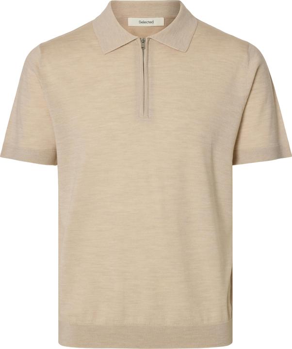 Produktbild Selected 100% Merinowoll Poloshirt (L)