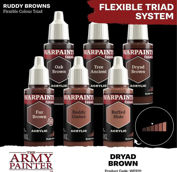 Productafbeelding Army Painter TAPWP3111P - Warpaints Fanatic: Dryade Bruin