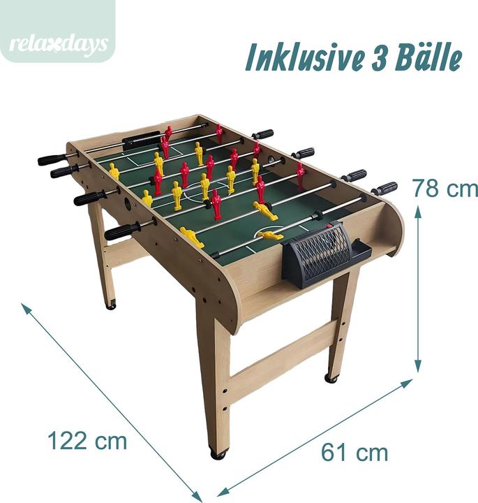 Produktbild Relaxdays Kickertisch