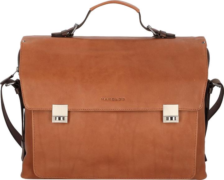 Immagine prodotto Harolds Cartella Ivy in pelle con scomparto per laptop da 41 cm