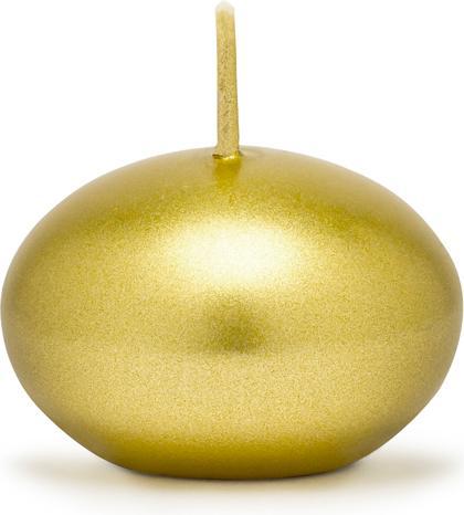 Produktbild Partydeco Floating candle disc, metallic, gold, 4cm (1 pkt / 50 pc.) (50 Stk.)