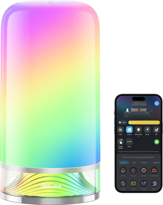 Image du produit Govee Lampe de table RGBICWW (500 lm)