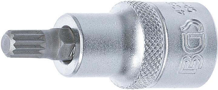 Actual product image BGS Bit Socket 12.5 mm (1/2") Drive Spline (for XZN) M8