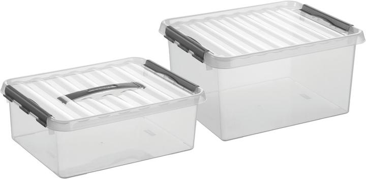 Produktbild Helit Q-line mit Griff (30 x 14 x 20 cm, 6 l)