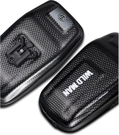 Produktbild Wildman SAKWA HARDPOUCH FAHRRADHALTER "XS" Schwarz (1 l, Rahmentasche)