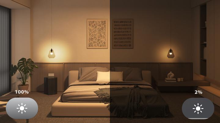 Actual product image Philips Hue Essential White & Color Ambiance (E27, 8 W, 806 lm, 1 x, F)