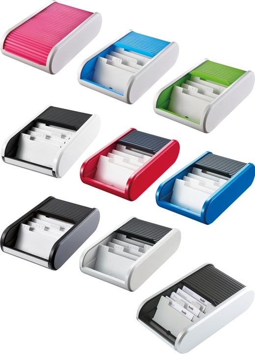 Actual product image Helit Business card box the personal (Visiting card)