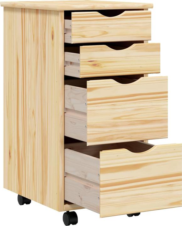 Produktbild vidaXL Rollschrank (39 x 34 x 65.50 cm)