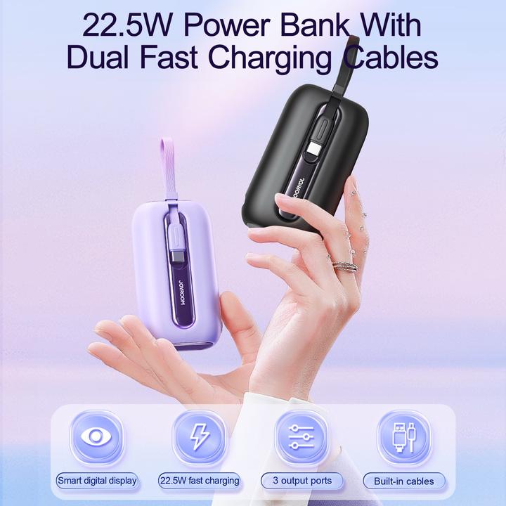 Produktbild Joyroom Colorful Series (10000 mAh, 22.50 W, 37 Wh)