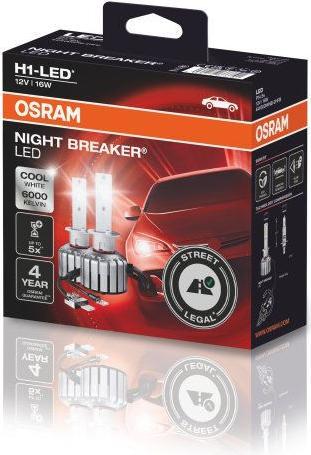 Actual product image Osram Night Breaker (H1)