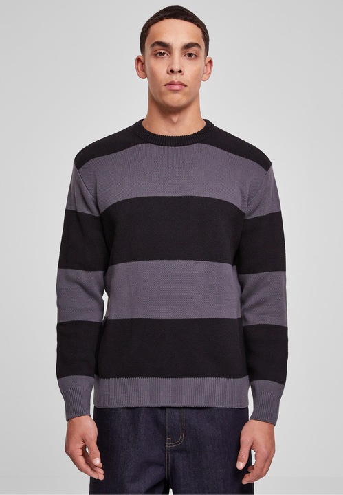 Produktbild Urban Classics Heavy Oversized Striped Sweatshirt (L)