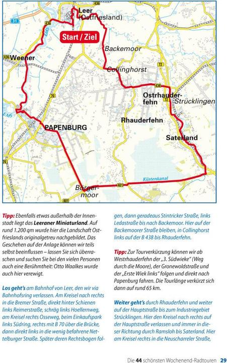 Immagine prodotto Die 44 schönsten Wochenend-Radtouren in Deutschland mit GPS-Tracks (Tedesco, BVA BikeMedia GmbH, 2019)