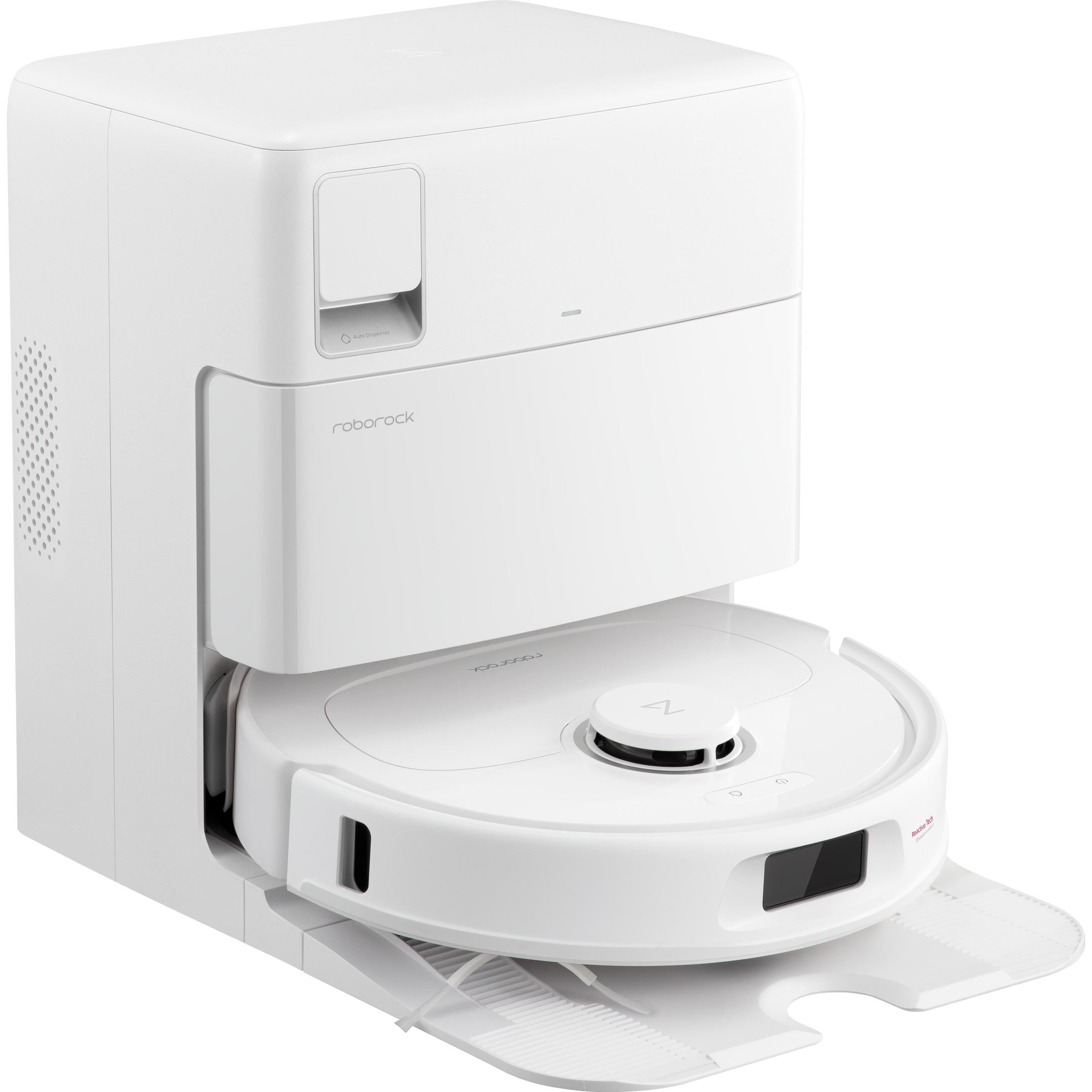 Roborock Qrevo Plus, Robot aspirapolvere, Bianco