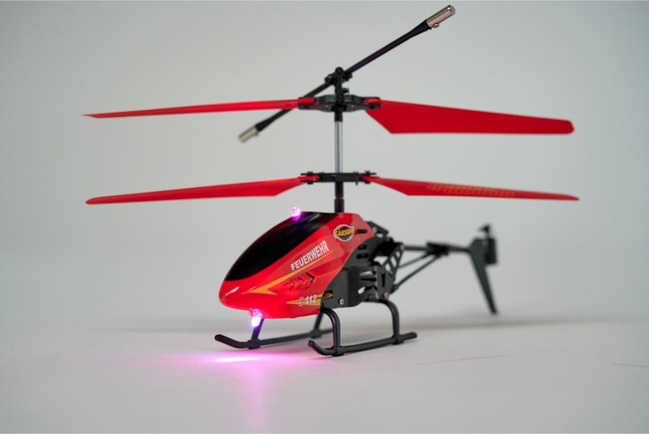 Actual product image Carson Electric Helicopter Easy Tyrann 180 Feruerwehr RtF