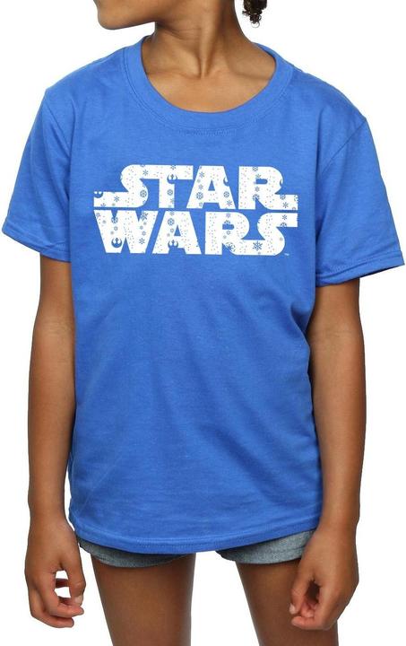 Image du produit Star Wars - T-shirt CHRISTMAS LOGO - Fille (116)