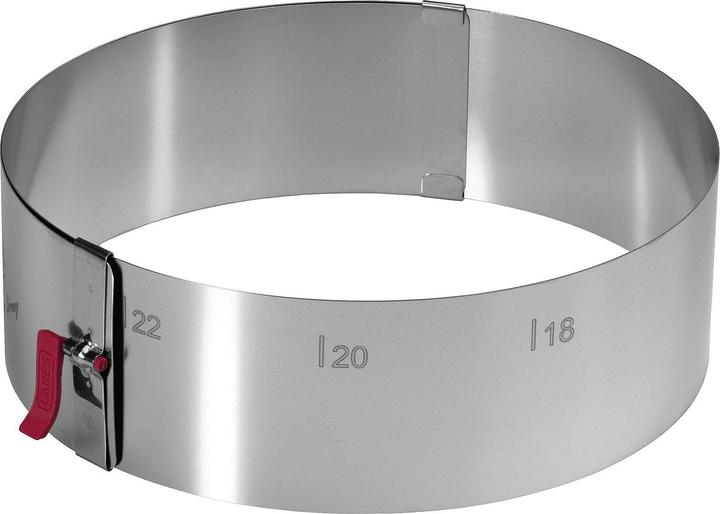 Lares Tortenring mit Klemmhebel (17 cm)