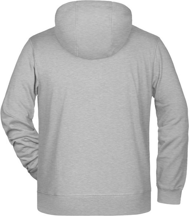 Immagine prodotto James & Nicholson Felpa con Cappuccio e Zip Intera Uomo (XL)