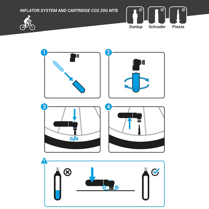 Produktbild Rockrider Compact Co2