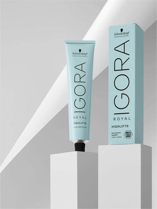 Produktbild Schwarzkopf Professional Igora Royal Highlifts Haarfarbe (10-19 Highlifts Ultrablond Aschgrau Violett)