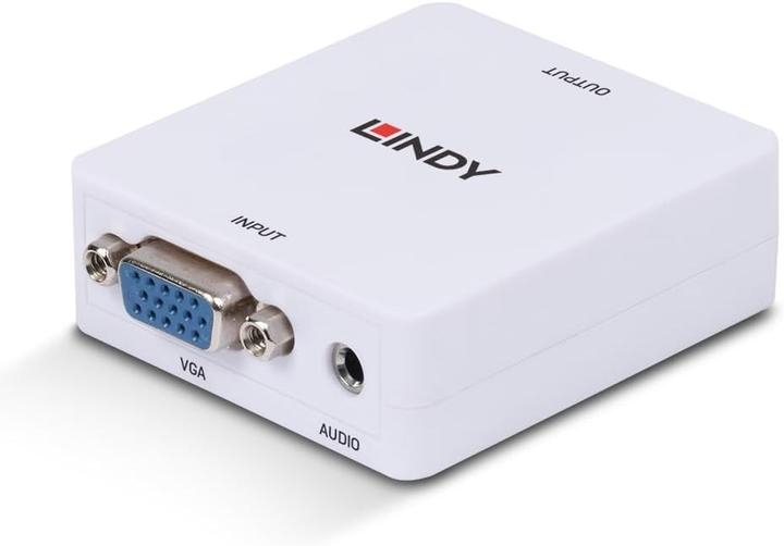 Produktbild Lindy VGA + Audio an HDMI Konverter Maximale Aufloesung 1080p keine Skalierung (Extender)
