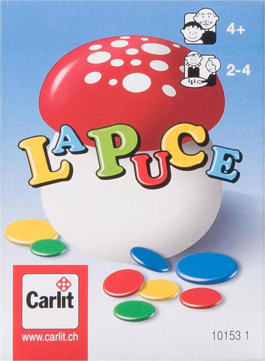Actual product image Carlit Skill Game Flea Game (German, 2 - 4 Players)