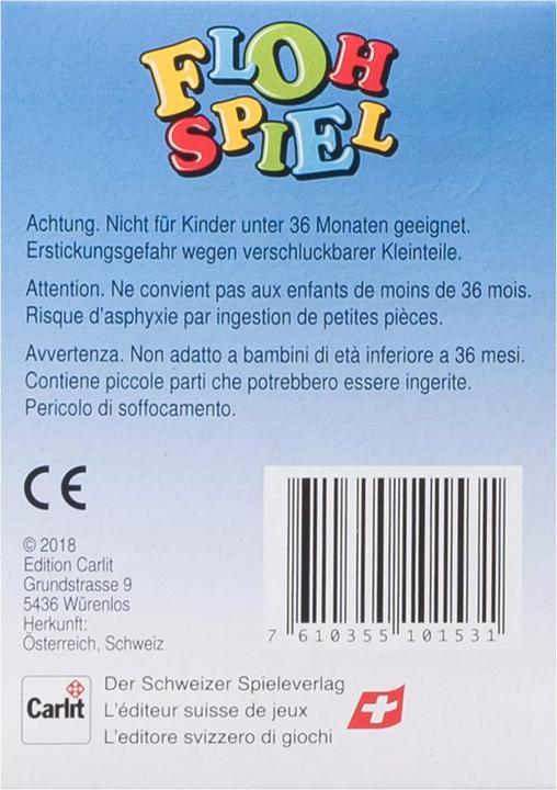 Actual product image Carlit Skill Game Flea Game (German, 2 - 4 Players)