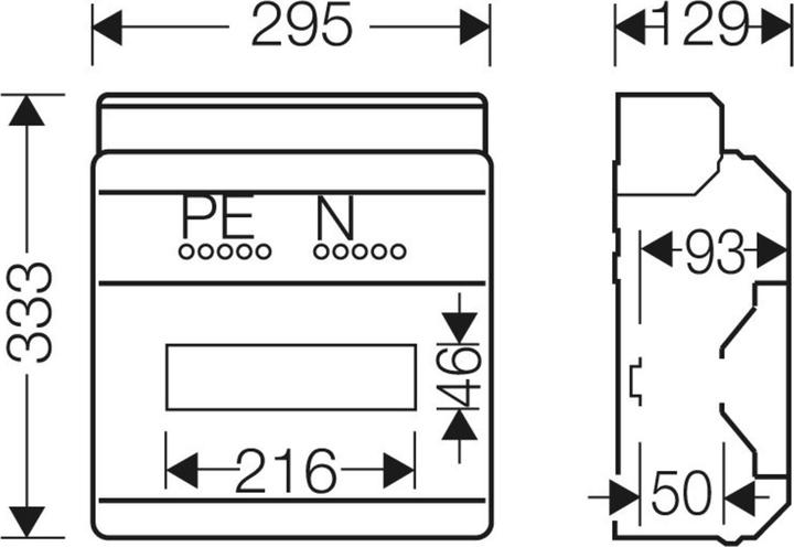 Produktbild Hensel KV-Automatengehäuse
