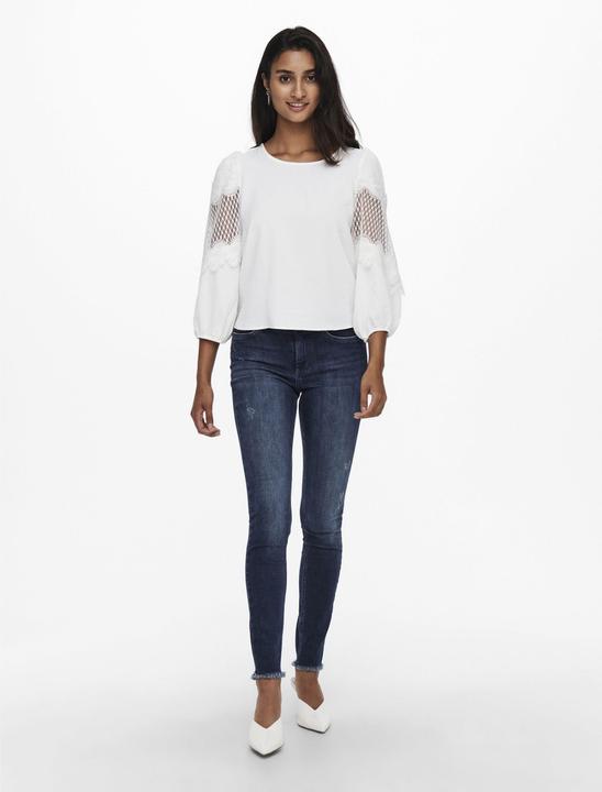 Actual product image Only ONLBlush Life Mid Ankle Raw Skinny Fit Jeans (32)