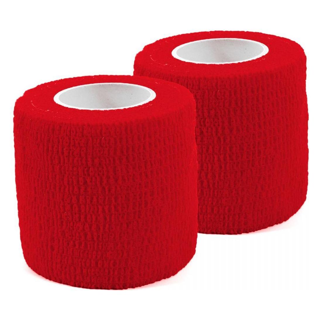 Stanno, Unisex, Socken, Sock Tape, Rot, (2er Pack, One Size)