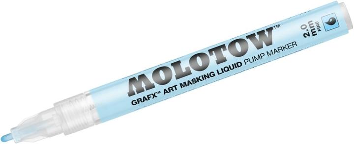 Actual product image Molotow Masking Liquid Pump Marker (Blue, 2 mm, 1 x)
