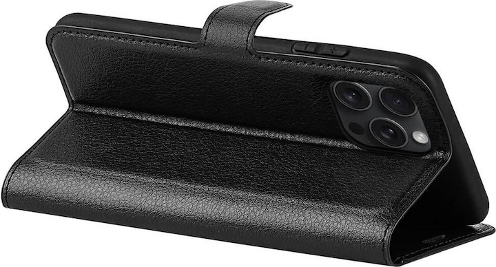 Actual product image Cover-Discount iPhone 16 Pro - Leather case (Apple iPhone 16 Pro)