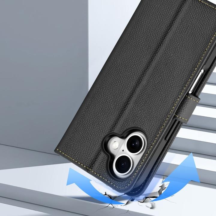 Produktbild Dux Ducis Lawa Series MagSafe Kunstleder Bookcover Hülle (Apple iPhone 16)
