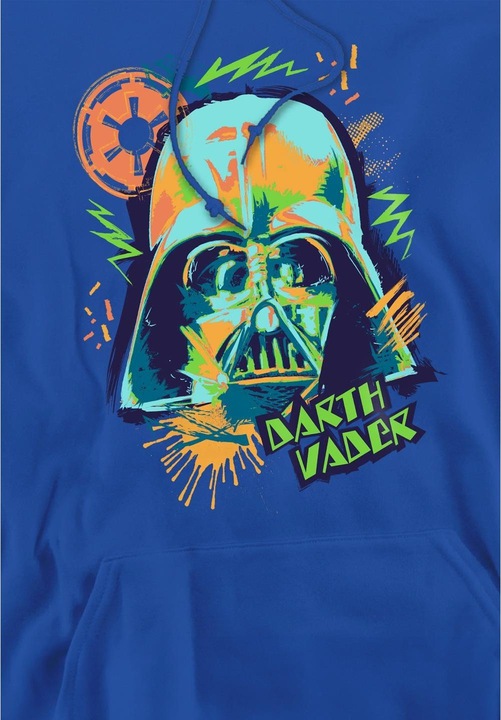 Actual product image Star Wars Mens 90s Darth Vader Hoodie (L)