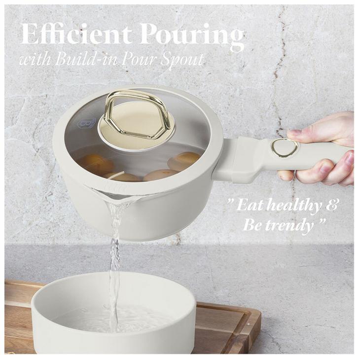 Actual product image BerlingerHaus Sahara Collection (28 cm, Pot, Saucepan, Casserole + Stewpot, Aluminium)